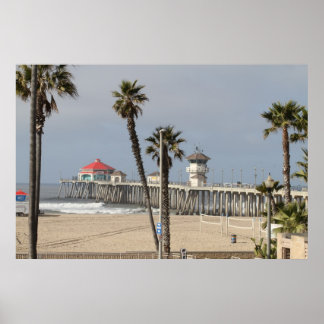 PÓSTER PIADA DA PRAIA DE HUNTINGTON