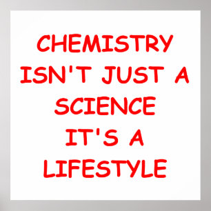 Poster piada da química