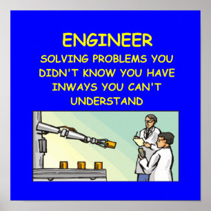 Póster piada de engenharia