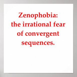 Poster piada de matemática engraçada