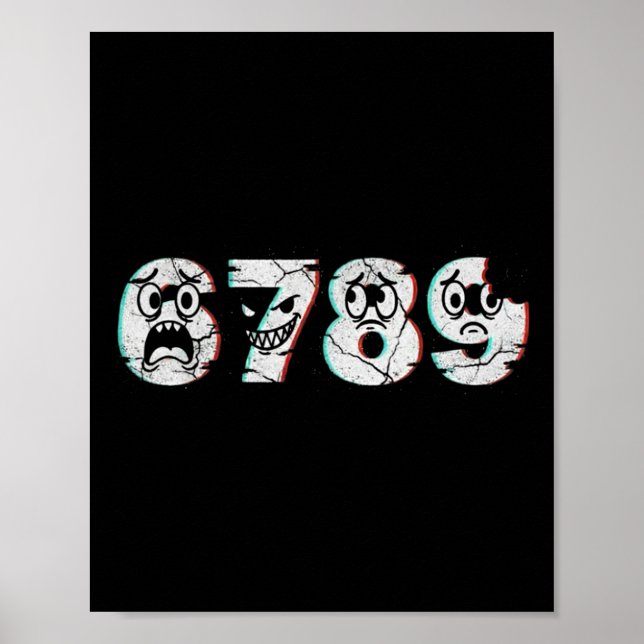 Poster Piada de Matemática História Verdadeira 6 7 8 9 Di (Frente)