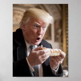 Poster Piada de Trump de Pão