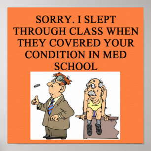 Póster piada médica