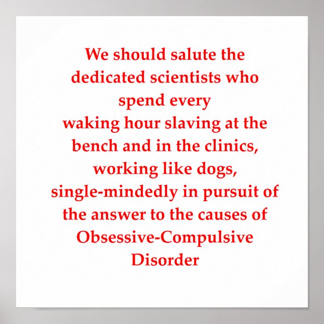 Póster piada obsessiva (Frente)