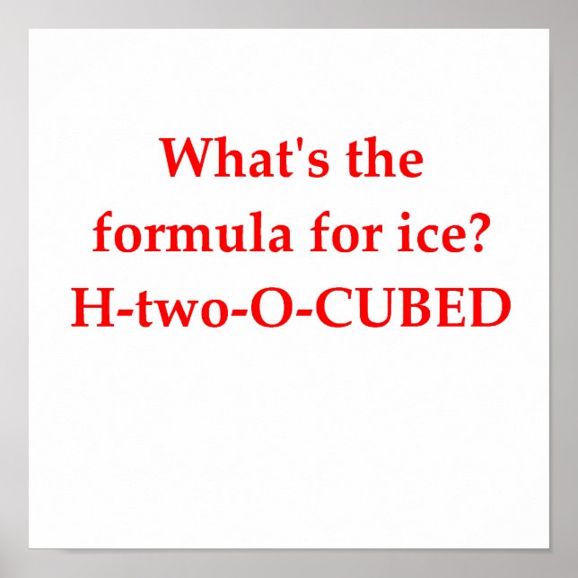 Poster piada química (Frente)