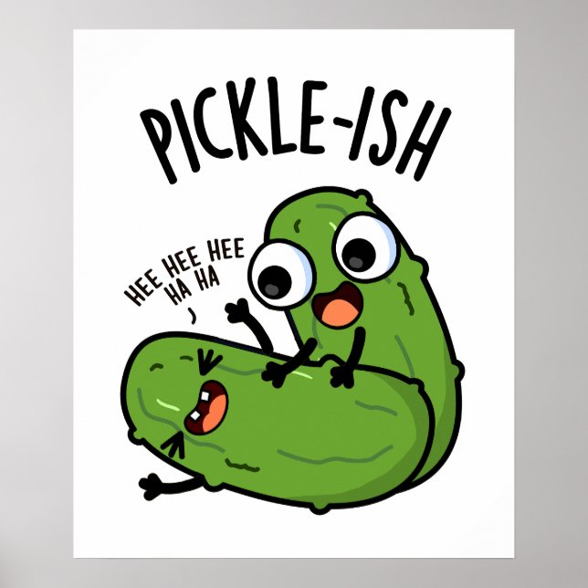 Poster Piadas de Pickle Engraçadas e Chatinhas  (Frente)