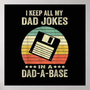 Poster Piadas engraçadas de pai em dad-a-Base