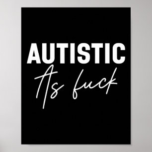 Poster Piadas engraçadas sobre autismo