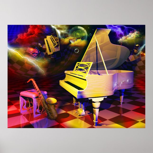 Poster Piano (Frente)