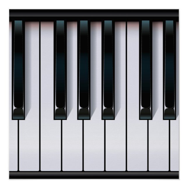 Póster Piano (Frente)