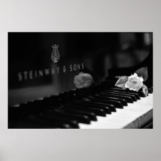 Póster Piano