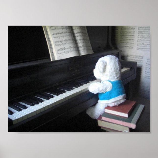 Póster Piano (Frente)
