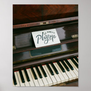 Poster Piano bonito
