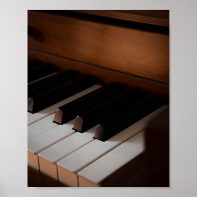 Poster Piano bonito (Frente)