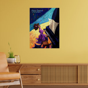Póster Piano Concert