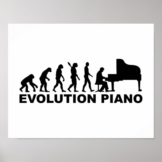 Póster Piano de Evolução (Frente)