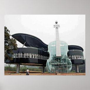 Póster Piano E Violino House