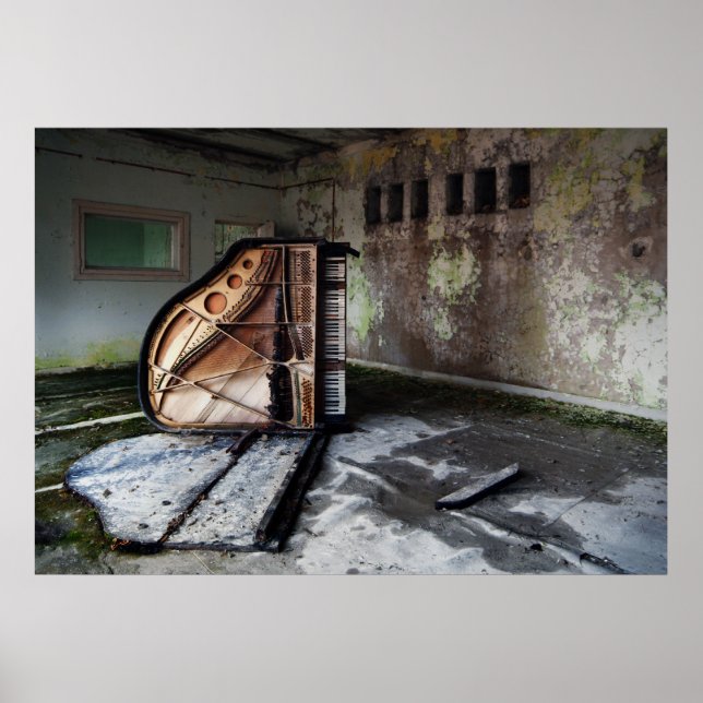 Póster Piano morto (Frente)