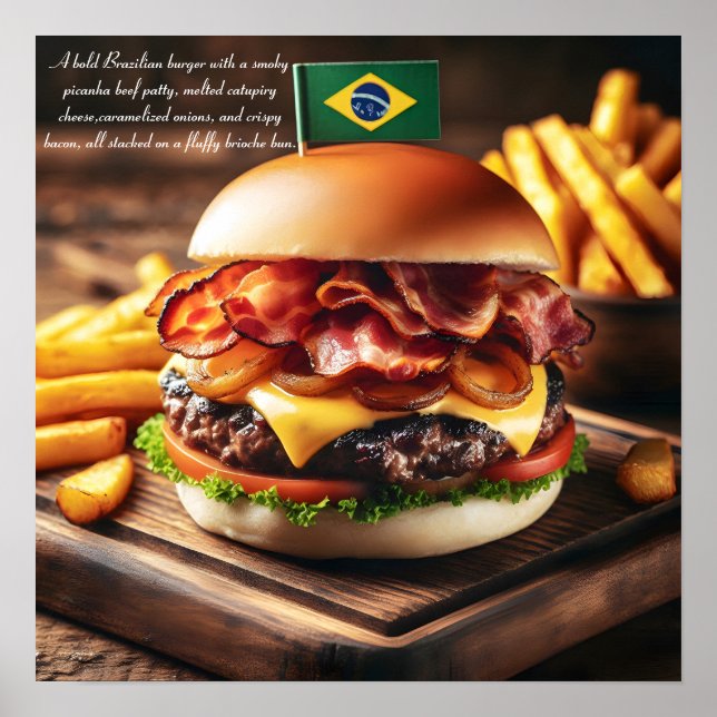 Poster Picanha Burger (Frente)