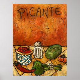 Póster Picante HOT QUENTE QUENTE