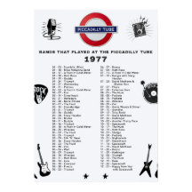 Piccadilly Tube - 1977