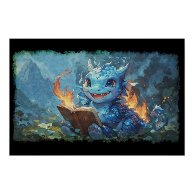 Póster Pichu senta-se para uma ortografia (Frente)