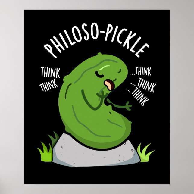 Poster Pickle Funny Pickle Dark BG (Frente)
