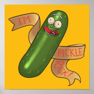 Poster Pickle Rick