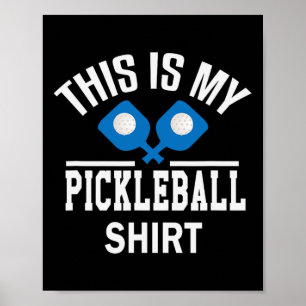 Poster Pickleball - Gi De Pickleball De Tênis De Badminto