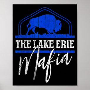 Poster Pickleball lago Erie wny búfalo 716 novo oeste