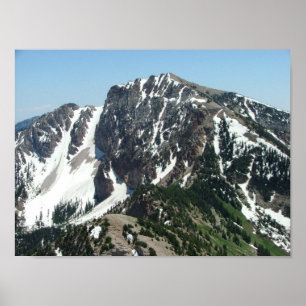 Póster Pico de Deseret - 11.031 pés; Montanhas de