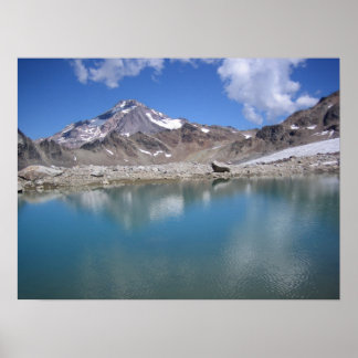 Póster Pico de Glaciar