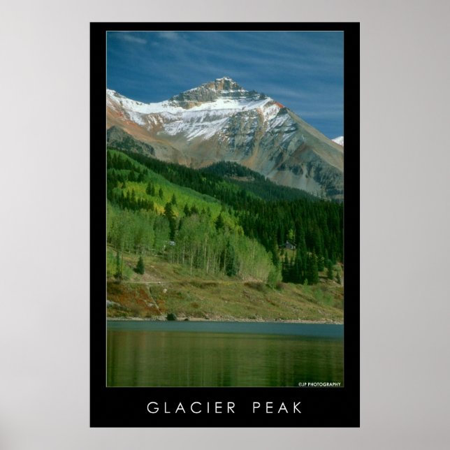 Poster Pico de Glaciar (Frente)