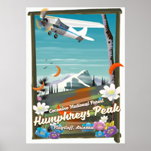 Póster Pico de Humphreys, pico de Humphreys, mastro,