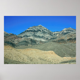 Poster Picos em Camadas do Deserto de Mojave