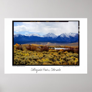 Póster Picos escolares, Colorado
