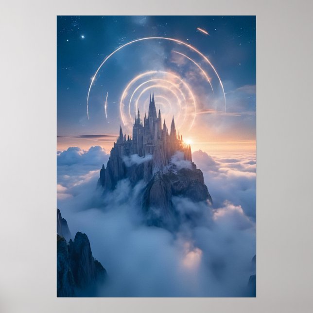 Poster Picos No Céu (Frente)