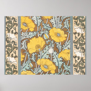 Poster Picpy Art Illustration Flower Nouveau
