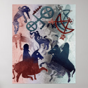 Póster Pictish Riders 1996
