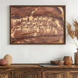 Poster Pictografo do painel de Excelentes de 9 milhas de