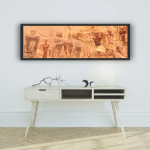 Poster Pictografo Sego Canyon Rock