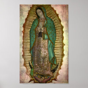 Poster Pictura Dominae Nostrae de Guadalupe