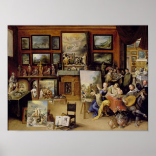Póster Pictura, Poesis e Musica em um Pronkkamer