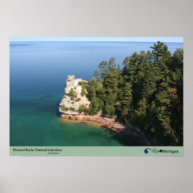 Póster Picture Rocks National Lakeshore (Frente)