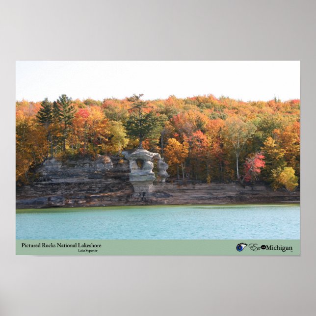 Póster Picture Rocks National Lakeshore (Frente)