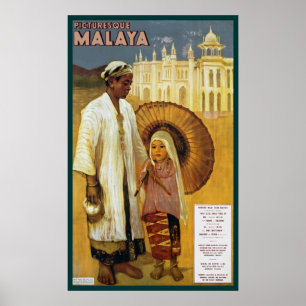 Poster Picturesque Malásia