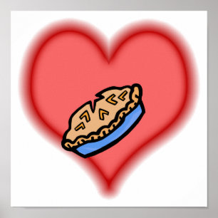 Póster pie