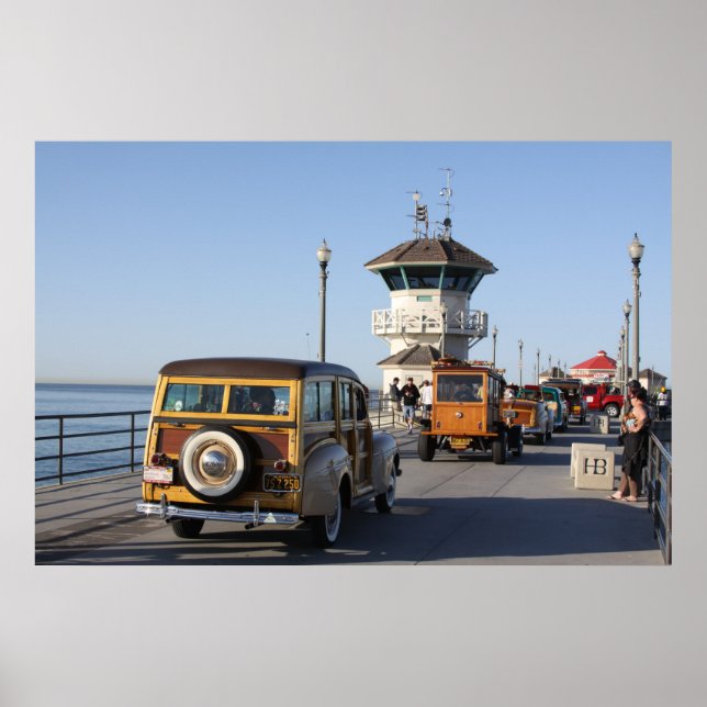 Póster Pier da Cidade do surf (Frente)