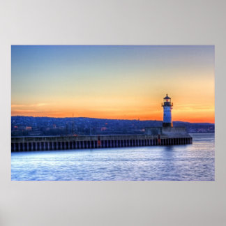 Poster Pier Norte e Farol