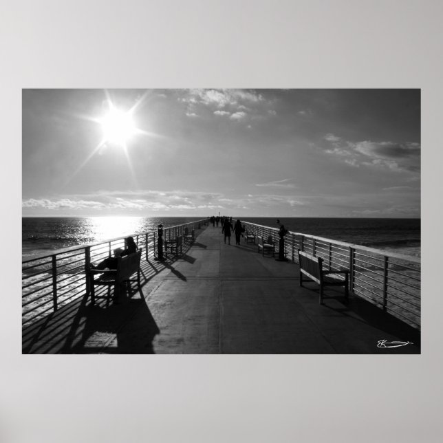 Poster Pier Ocidental (Frente)